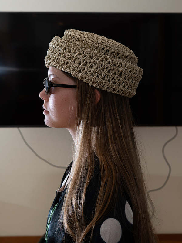 Clyde Toyo Roller Hat - Smoke