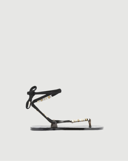 grounds Moopie Leather Sandal - Gray/Ice Gray | Garmentory