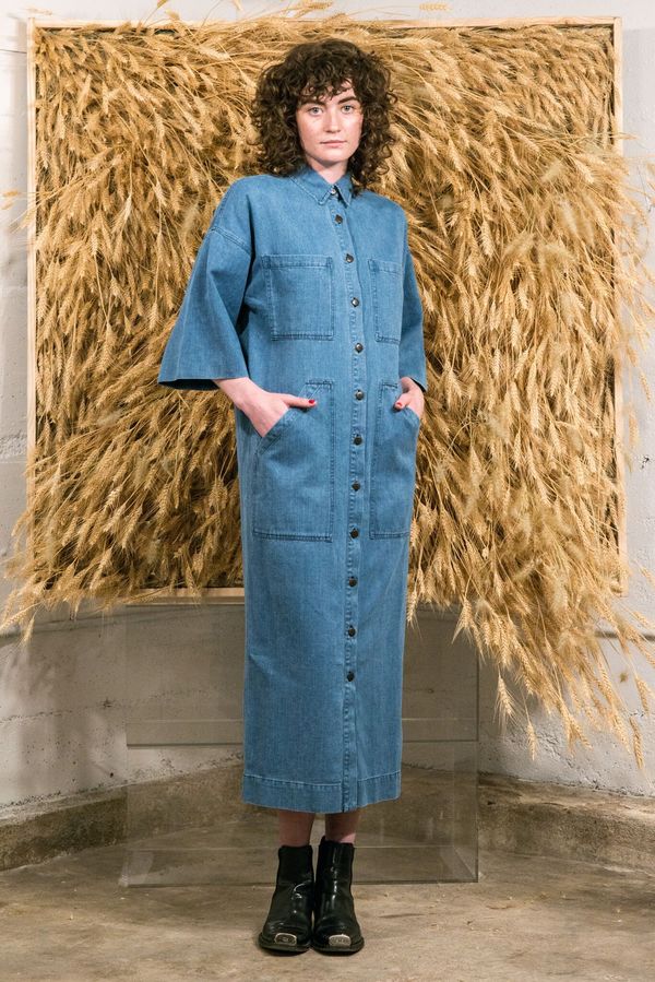 amelia denim dress Forever - Elevate your weekend wardrobe with our trending Amelia Denim Dress! Available to shop in-store, online, or in-app
