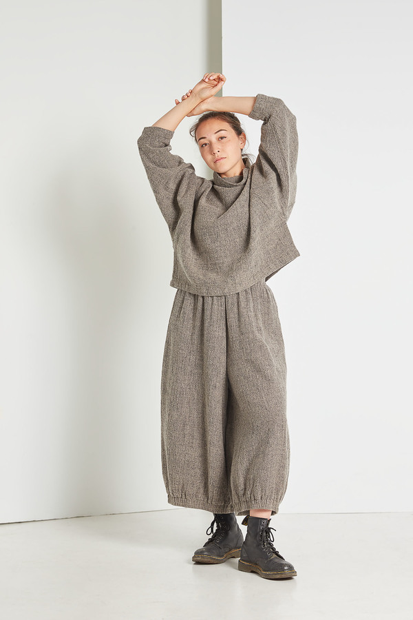 Black Crane Bulb Pants Black Crane Bulb Pants