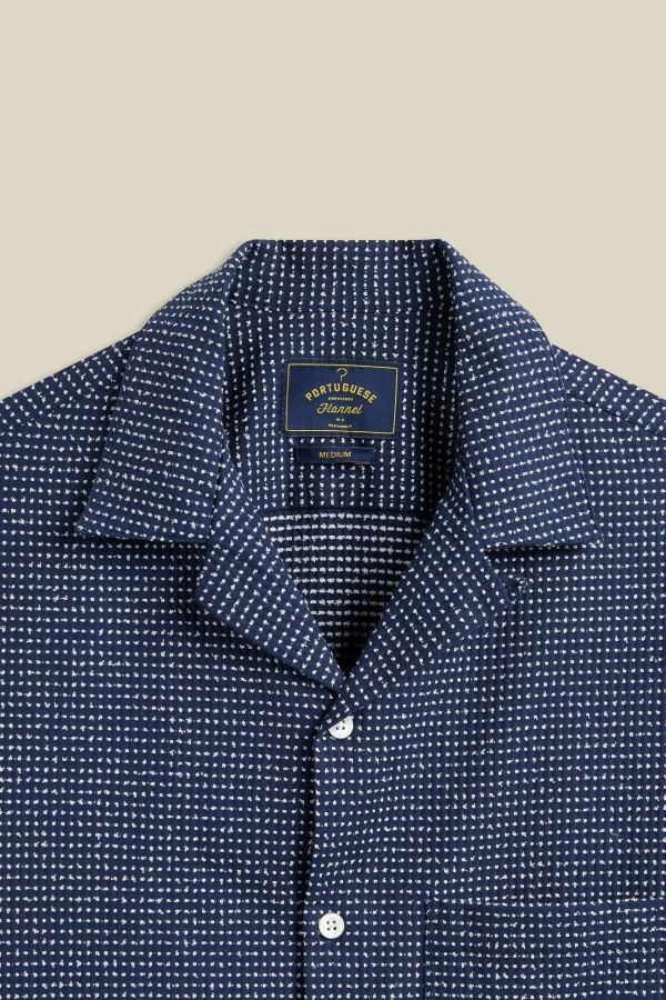 Portuguese Flannel Dots Shirt
