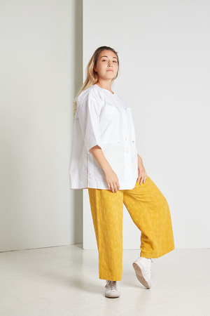 Black Crane Jacquard Pants Black Crane Jacquard Pants