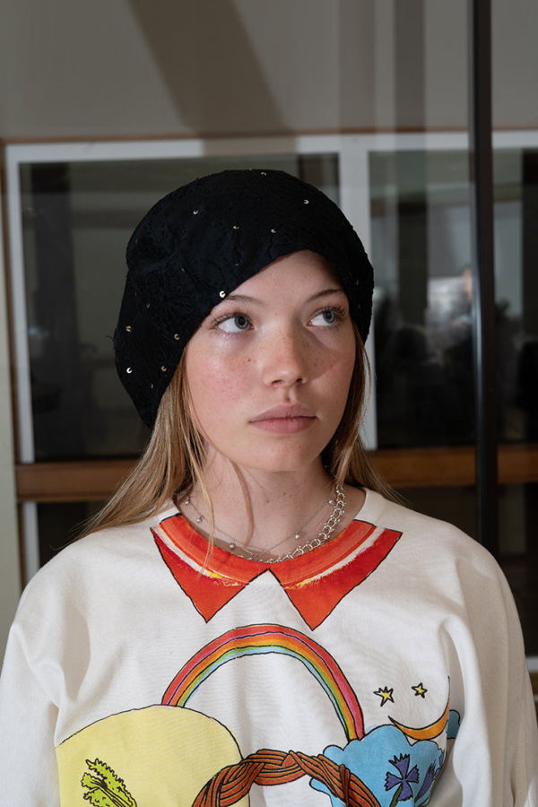 TIGRA TIGRA Hand Embroidered Baker's Hat
