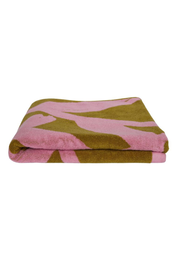 Mosey Me Abstract Bath Towel