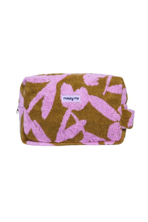 Mosey Me Abstract Terry Toiletry Bag
