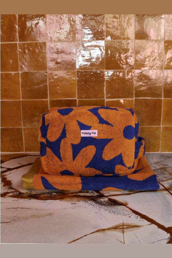 Mosey Me Marlo Terry Toiletry Bag