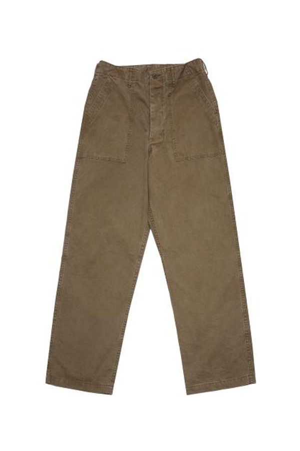 Orslow Straight Pants - Olive