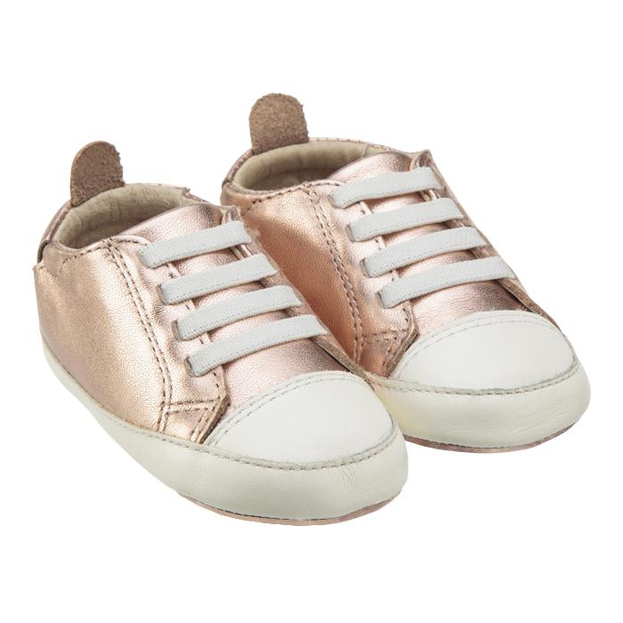 Kids Old Soles Eazy Tread Shoes Copper/White Garmentory