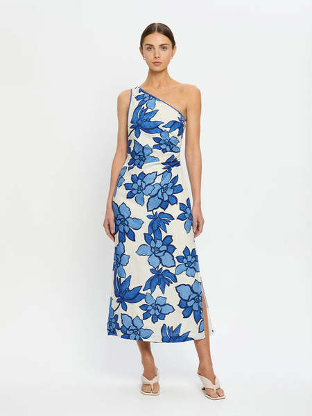 keepsake ironic midi dress Ironic Midi Dress - Creme by Keepsake the Label for Rent