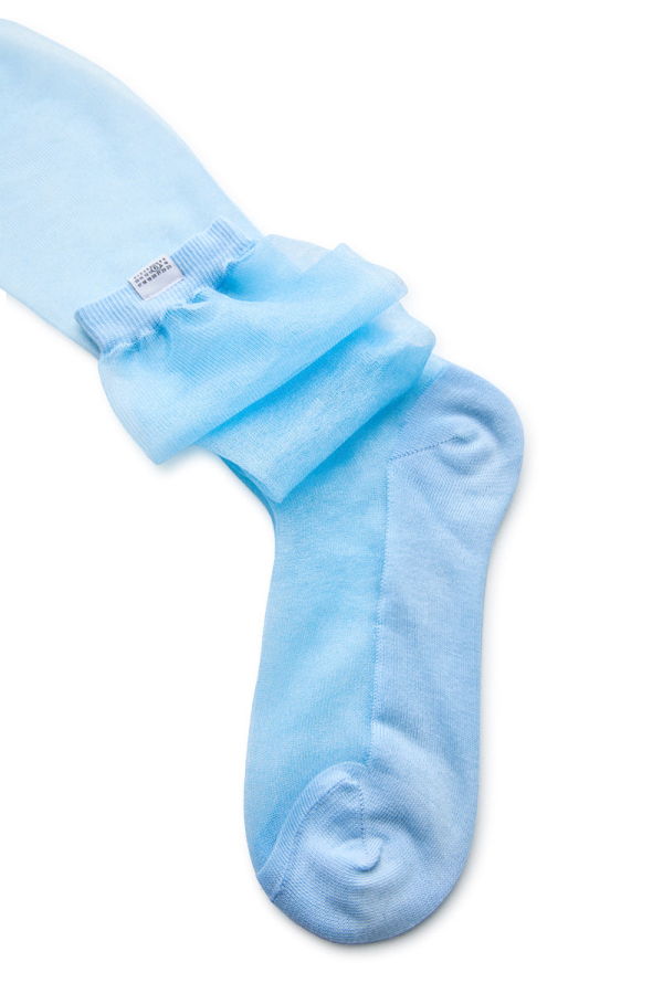 MM6 Maison Margiela Sheer Knee-High Socks