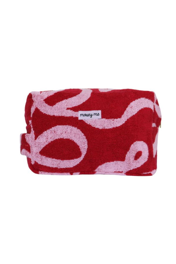 Mosey Me Ribbon Terry Toiletry Bag