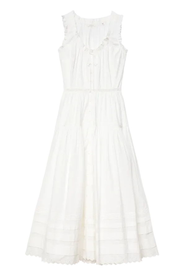 DÔEN Hortense Dress - Salt
