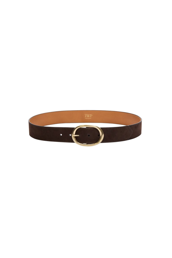 TWP Suede Wide Belt