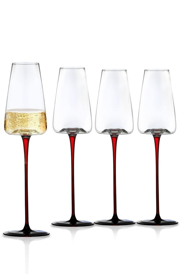Lemonsoda Concave Champagne Glasses 9oz - Clear
