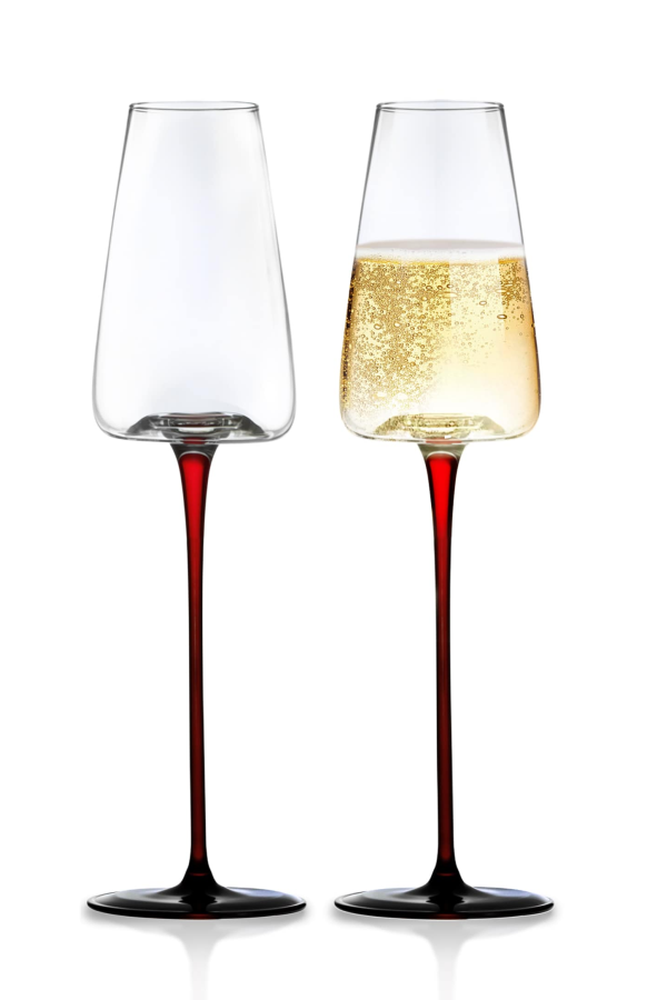 Lemonsoda Concave Champagne Glasses 9oz - Clear