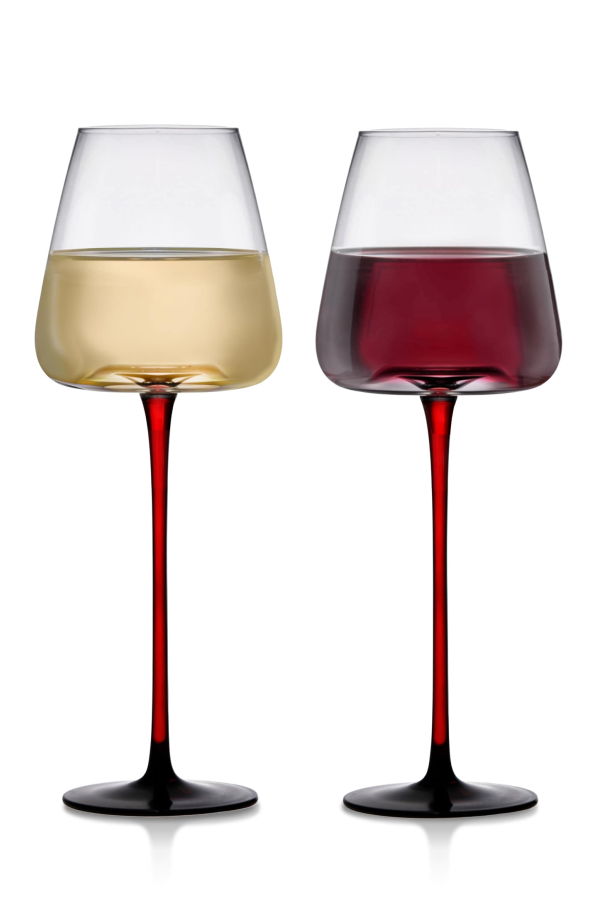 Lemonsoda Concave Wine Glasses 20oz - Clear