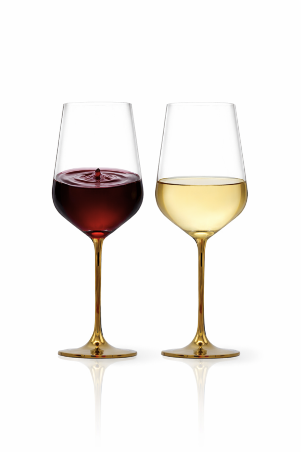 Lemonsoda Full-Bottle Premium Artisan Copper Wine Glasses (750 mL / 25 fl. oz)