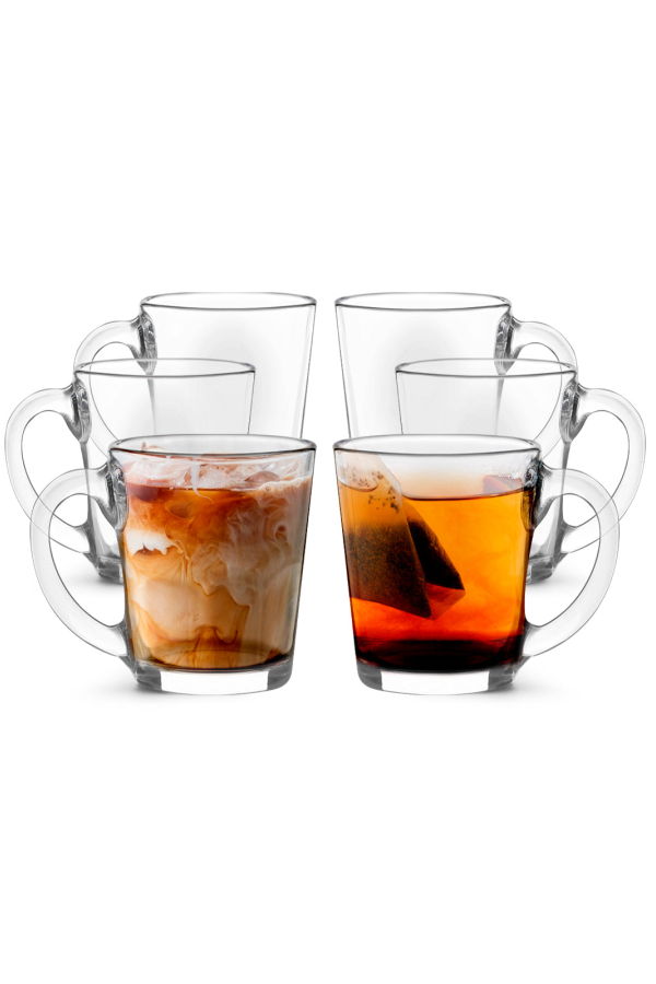 Lemonsoda Glass Coffee/Tea Mug 10.5oz - Clear
