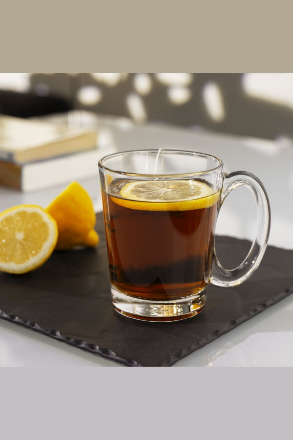 Lemonsoda Glass Coffee/Tea Mug 10.5oz - Clear