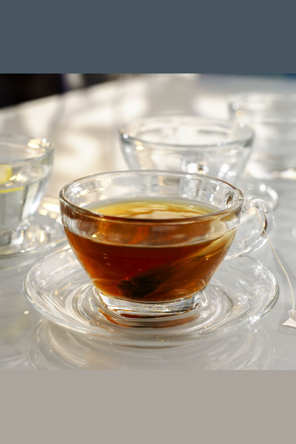 Lemonsoda Glass Latte Cup and Saucer Set 8.75oz - Clear
