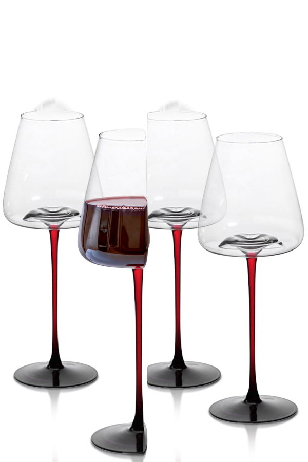 Lemonsoda Large Concave Wine Glasses