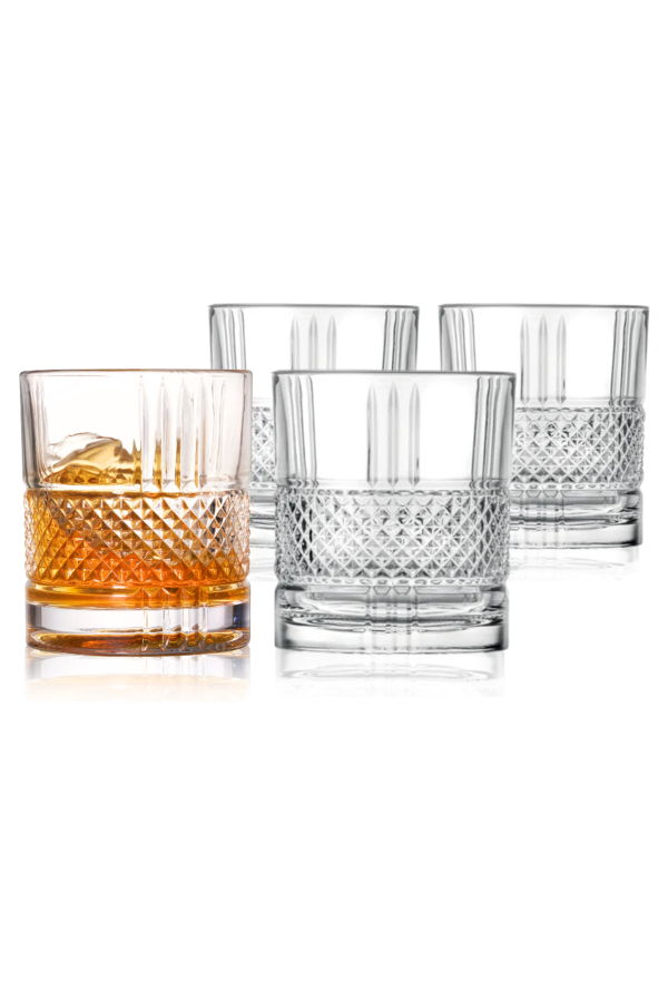 Lemonsoda Old Fashioned Vintage Whiskey Glass - 10oz