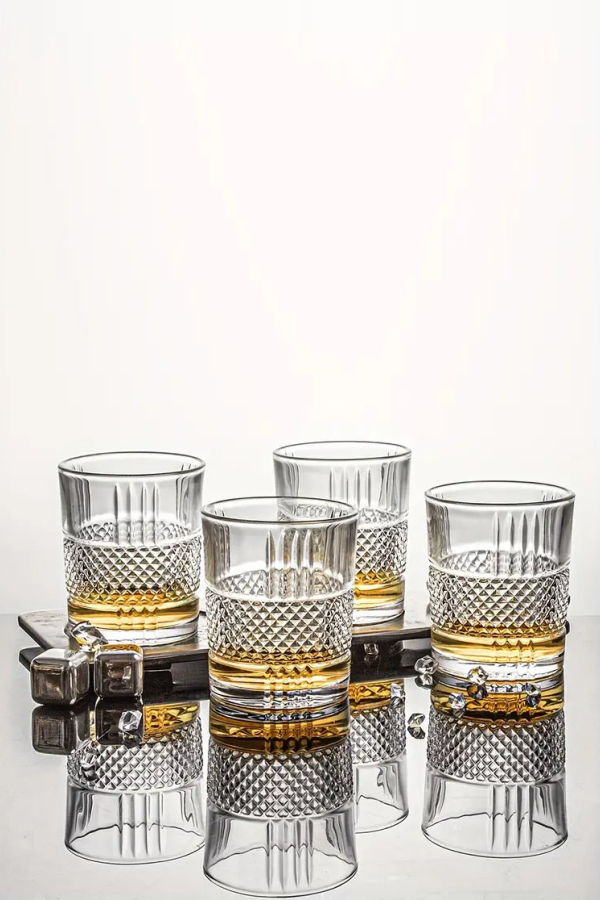 Lemonsoda Old Fashioned Vintage Whiskey Glass - 10oz