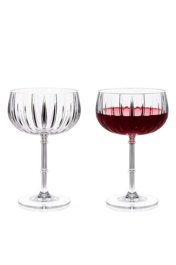 Lemonsoda Rims Orient-Coupe Wine Glasses (355 mL / 12 Fl. Oz.)