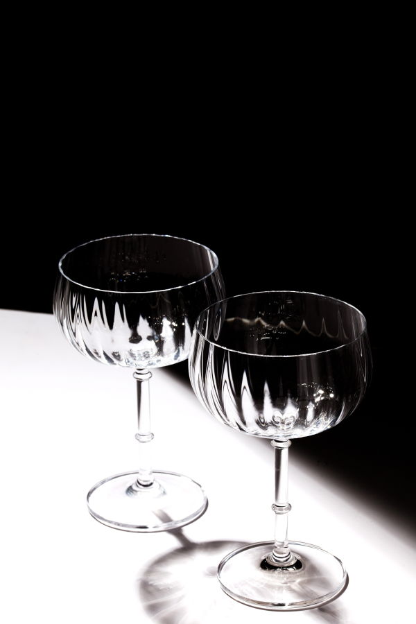 Lemonsoda Rims Orient-Coupe Wine Glasses (355 mL / 12 Fl. Oz.)