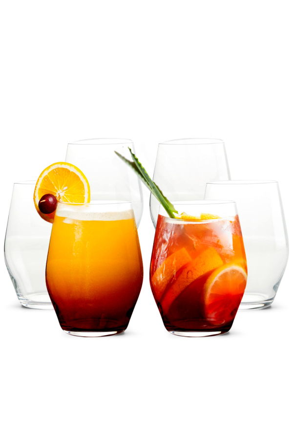 Lemonsoda Sante Stemless Crystal Wine Glasses 15oz