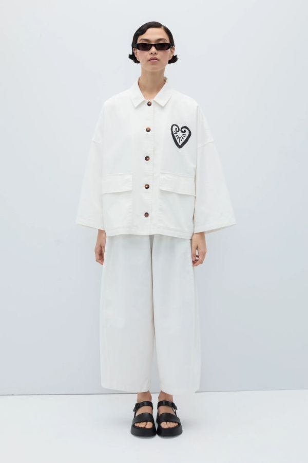 Rita Row Stelle Jacket - White Heart