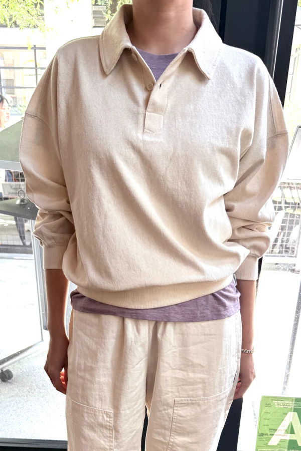 Le Bon Shoppe Polo Sweatshirt - Naturel