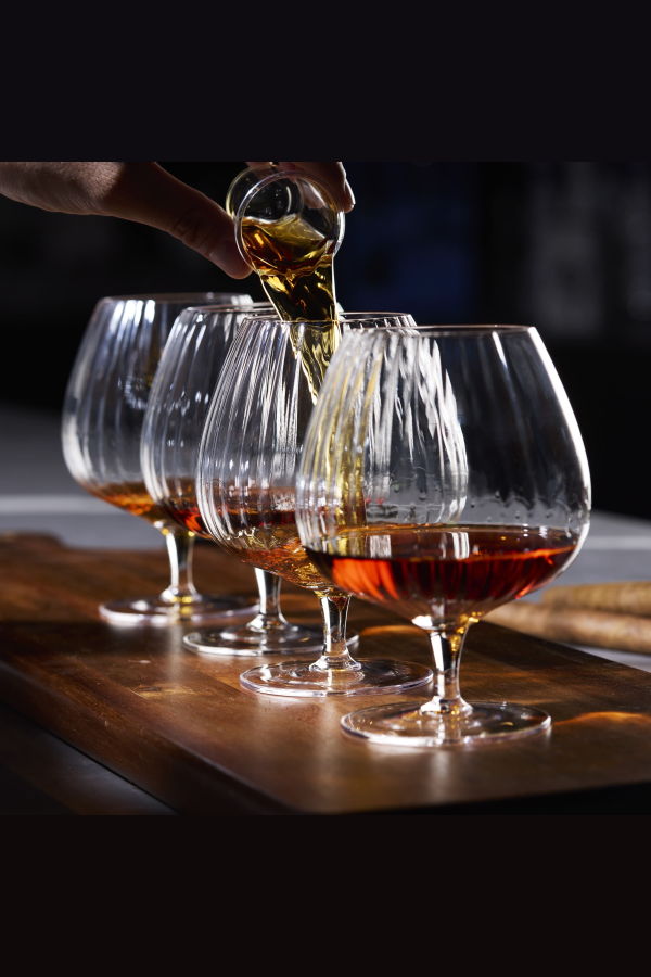Lemonsoda Whiskey Bourbon Brandy Crystal Snifter Glasses 20oz