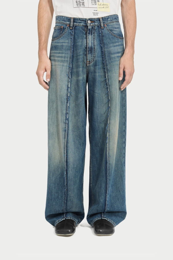 MM6 Maison Margiela 5 Pockets Wide-Leg Jeans
