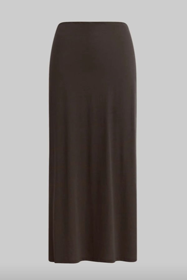 Leset Milo Reversible Midiskirt - Hickory/Daffodil