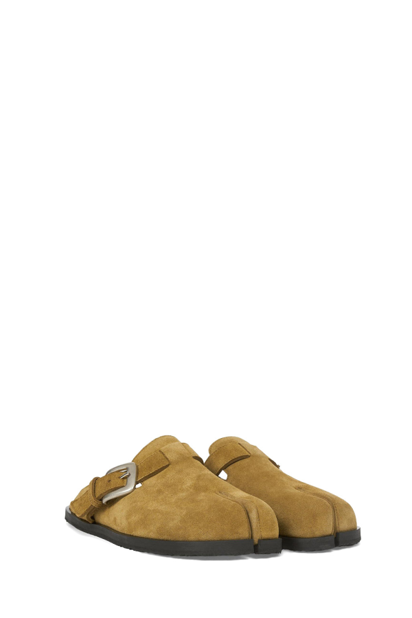 Maison Margiela Suede Tabi Daily Mule