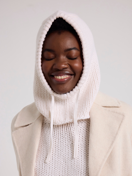 Misha & Puff Agnese Crochet Balaclava - Licorice | Garmentory