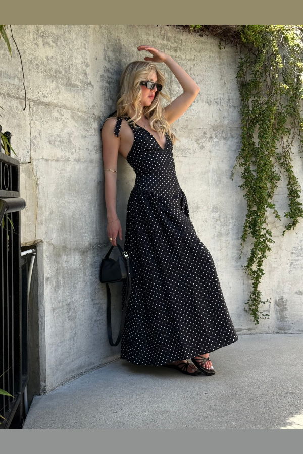 Faithfull The Brand La Cala Midi Dress