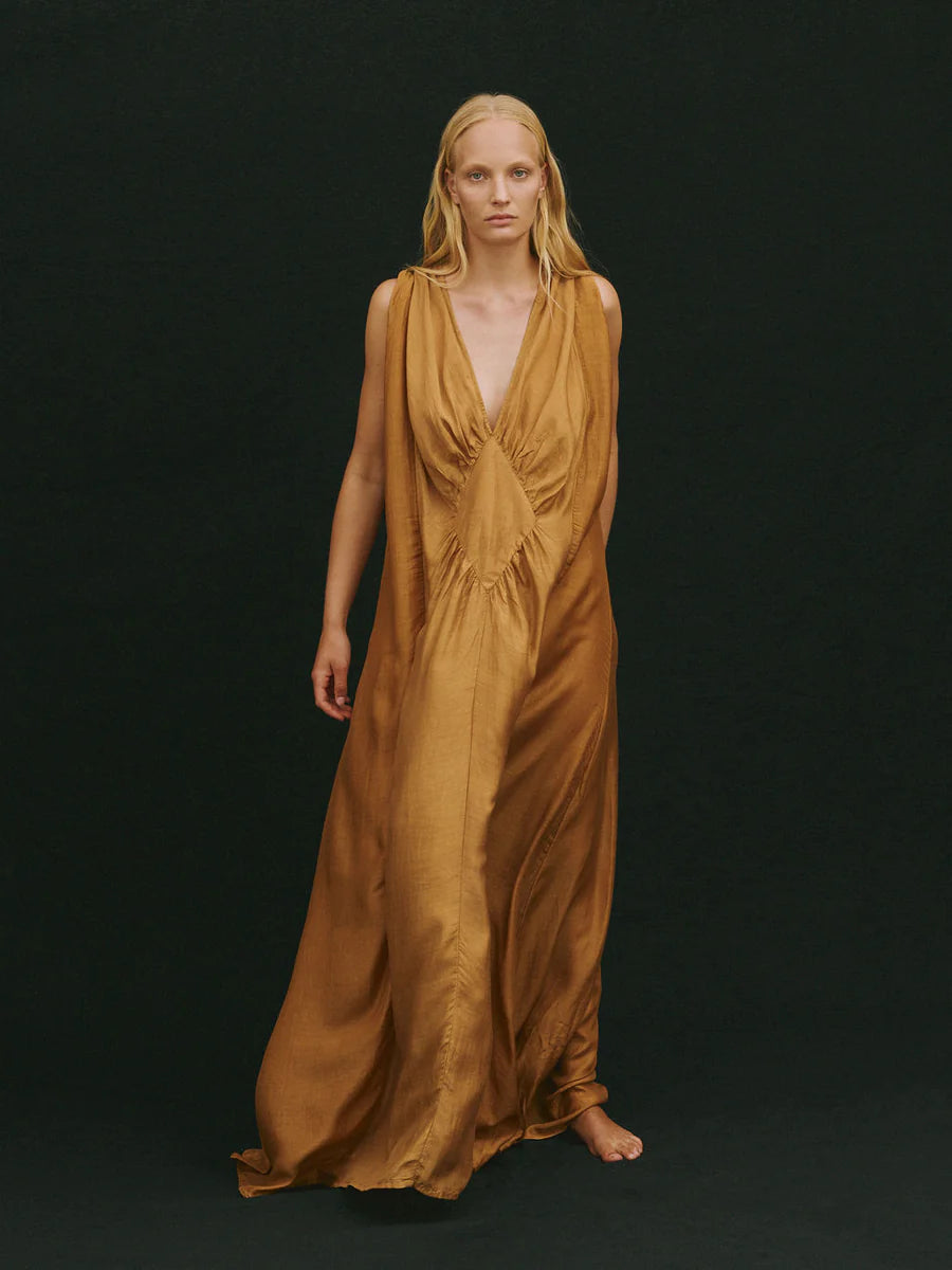 venus gold dress A Perfect Nomad Dresses-AI