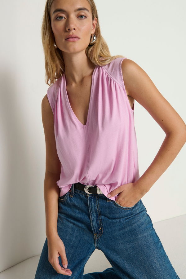 Nation Los Angeles Selma V-Neck Tank