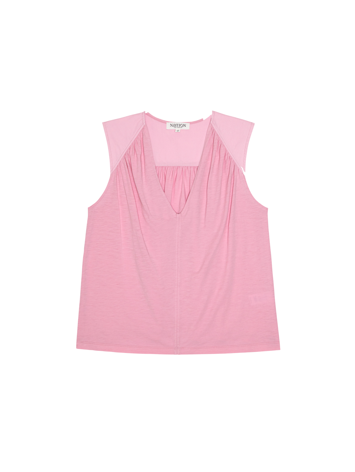 Nation Los Angeles Selma V-Neck Tank - Image 7 of 7