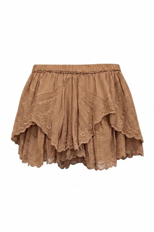 Isabel Marant Layale Shorts - Caramel
