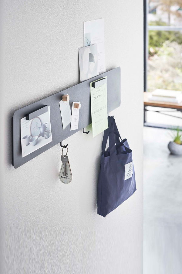 Yamazaki Home Wall-Mounted Magnet Board Magnetic Organizer