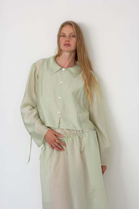 Bernhard Willhelm Jacket - Green | Garmentory