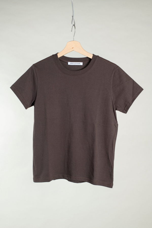 body of work Calla Short Sleeve Shirt - Loam