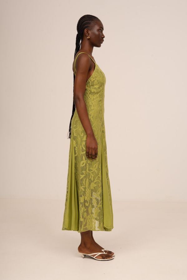 Carmen Says Infinity Embroidery Dress