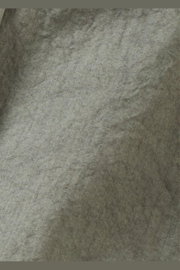 Caramel Piper Baby Crushed Cotton Shirt - Grey / Green