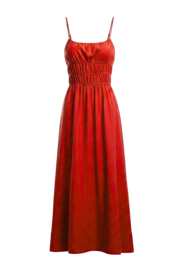 Staud Ayla Linen Dress