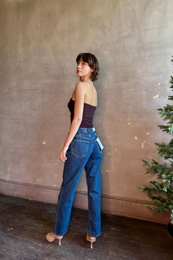 RE/DONE Mid Rise With Button Fly Jeans
