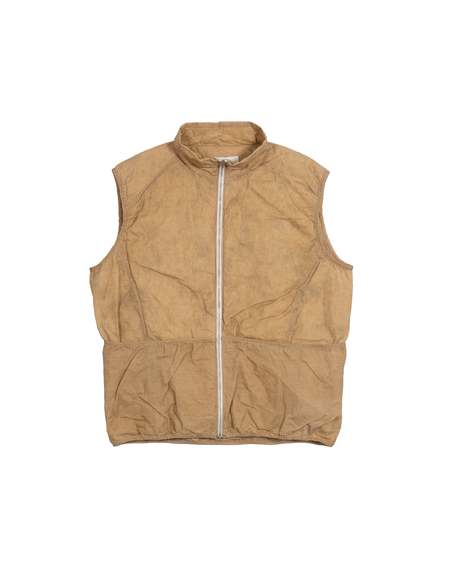 Jan-Jan Van Essche Bamboo Cloth Gilet #10 - Black | Garmentory
